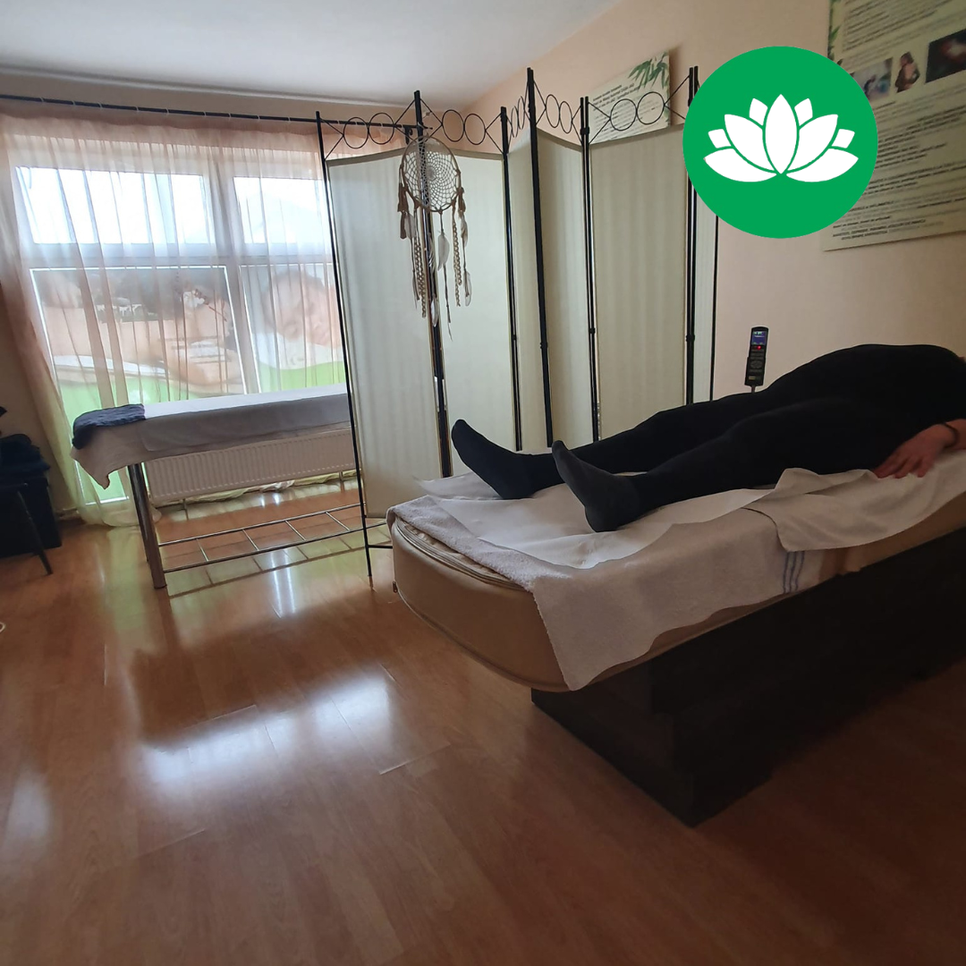 Ameliorarea cifozei cu ajutorul patului cu role de jad și turmalină Alba Iulia